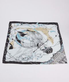 INED / イネド マフラー・ショール・スヌード・ストール | シルクスカーフ　モンゴルフィエバルーン《manipuri》