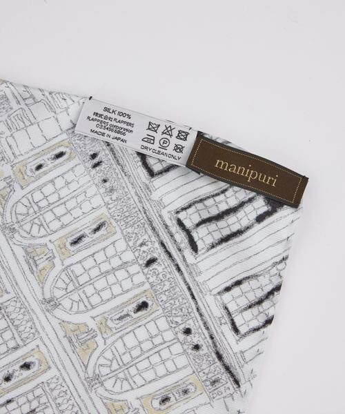 INED / イネド マフラー・ショール・スヌード・ストール | シルクスカーフ　モンゴルフィエバルーン《manipuri》 | 詳細3