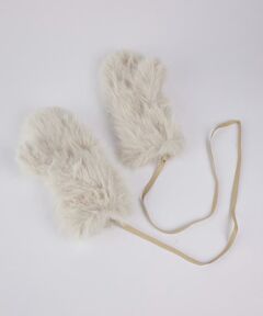 MAFFORA MONTON WITH STRAP ストラップ付ファーグローブ《ALPO》