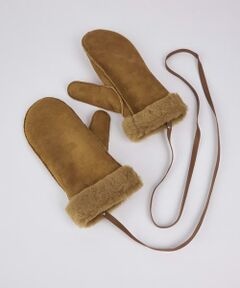 INED / イネド 手袋 | MAFFORA MONTON WITH STRAP ストラップ付シープスエードグローブ《ALPO》