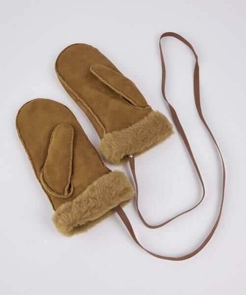 INED / イネド 手袋 | MAFFORA MONTON WITH STRAP ストラップ付シープスエードグローブ《ALPO》 | 詳細2
