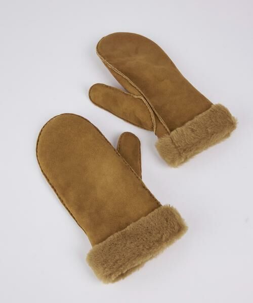 INED / イネド 手袋 | MAFFORA MONTON WITH STRAP ストラップ付シープスエードグローブ《ALPO》 | 詳細4