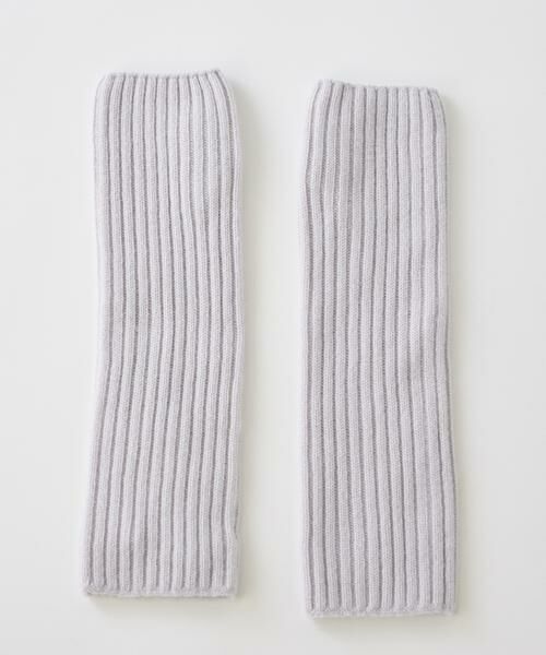 INED / イネド 手袋 | ミドルゲージカシミヤ リブアームウォーマー《ASAUCE MELER》 | 詳細3