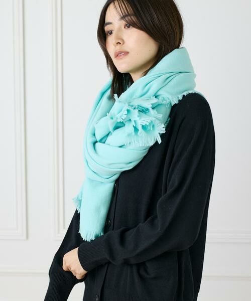 INED / イネド マフラー・ショール・スヌード・ストール | ウルトラファインラムミニバスケットストール《ASAUCE MELER》 | 詳細5