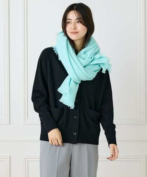 INED / イネド マフラー・ショール・スヌード・ストール | ウルトラファインラムミニバスケットストール《ASAUCE MELER》 | 詳細7