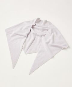 INED / イネド マフラー・ショール・スヌード・ストール | シームレストライアングルカシミヤニットストール《ASAUCE MELER》