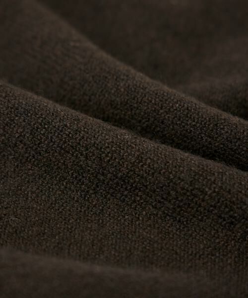 INED / イネド マフラー・ショール・スヌード・ストール | シームレストライアングルカシミヤニットストール《ASAUCE MELER》 | 詳細2