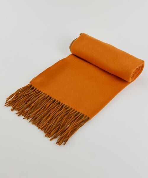 INED / イネド マフラー・ショール・スヌード・ストール | スポンディッシュカシミヤリバーシブルストール《ASAUCE MELER》 | 詳細9
