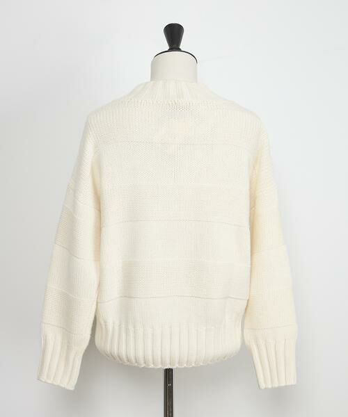 INED / イネド ニット・セーター | CASHEART カシミヤ編地変化バルキーニット | 詳細3