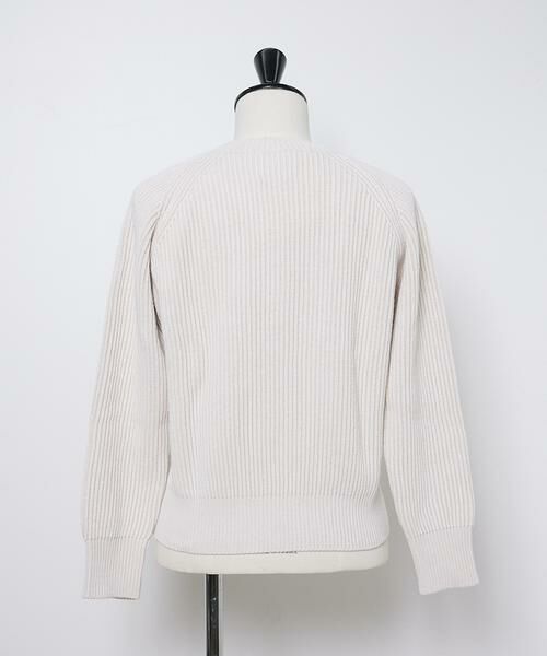 INED / イネド ニット・セーター | CASHEART カシミヤリブ編みニット | 詳細3