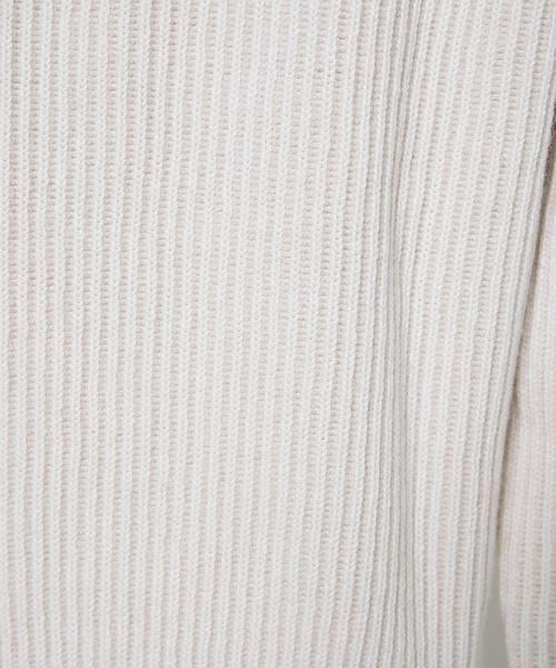 INED / イネド ニット・セーター | CASHEART カシミヤリブ編みニット | 詳細4