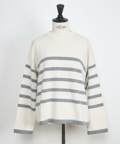 INED / イネド ニット・セーター | CASHEART カシミヤボーダーニット | 詳細1