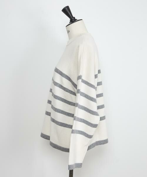 INED / イネド ニット・セーター | CASHEART カシミヤボーダーニット | 詳細2