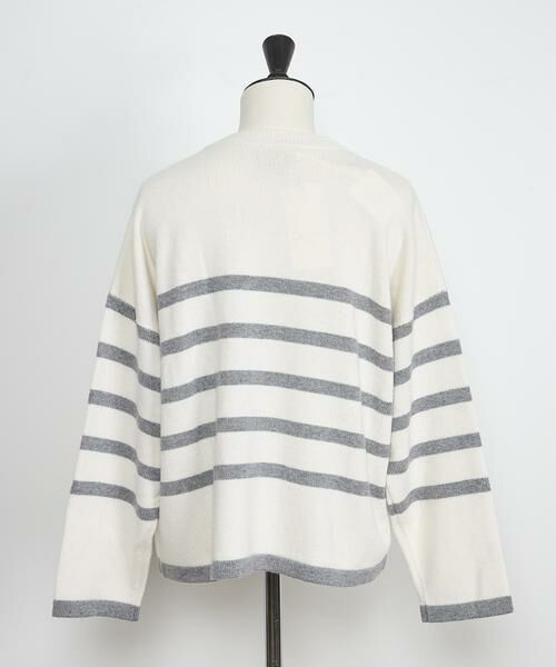 INED / イネド ニット・セーター | CASHEART カシミヤボーダーニット | 詳細3