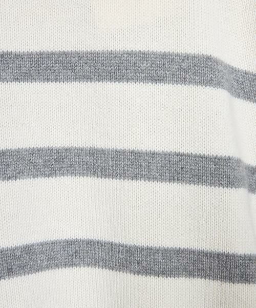 INED / イネド ニット・セーター | CASHEART カシミヤボーダーニット | 詳細4