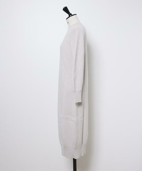 INED / イネド ミニ丈・ひざ丈ワンピース | CASHEART カシミヤニットワンピース | 詳細7