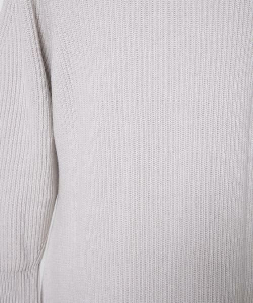 INED / イネド ミニ丈・ひざ丈ワンピース | CASHEART カシミヤニットワンピース | 詳細9