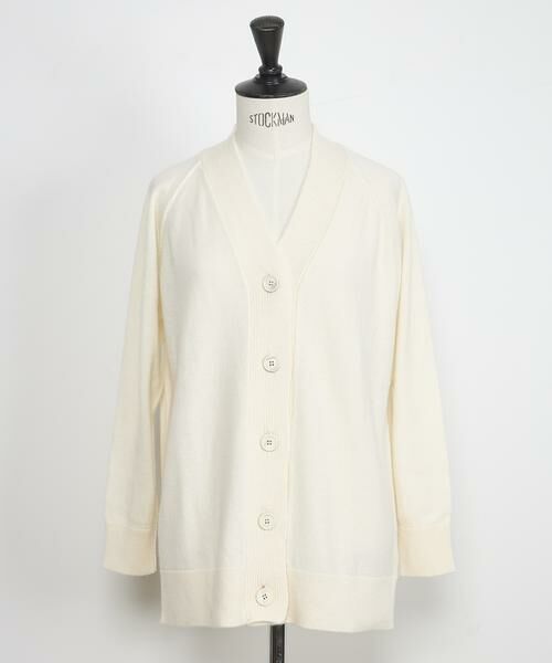 INED / イネド カーディガン・ボレロ | CASHEART カシミヤVネックカーディガン | 詳細1