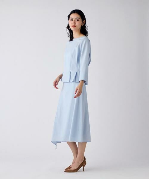 INED / イネド シャツ・ブラウス | 《大きいサイズ》ハイカウントフラノ ウエストタックブラウス | 詳細8