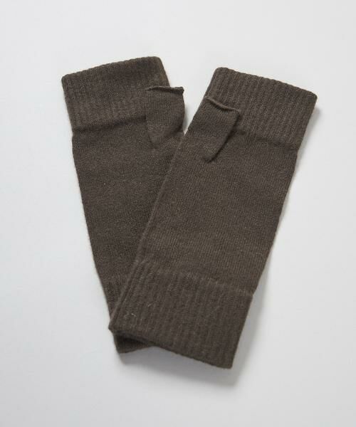 INED / イネド その他小物 | ミドルゲージカシミヤフィンガーレスグローブ | 詳細1
