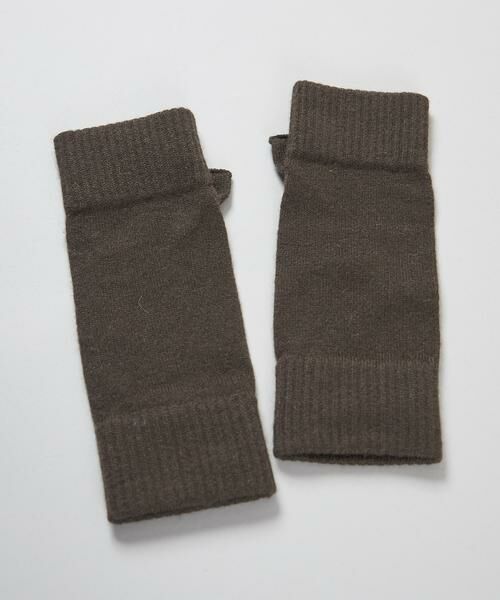 INED / イネド その他小物 | ミドルゲージカシミヤフィンガーレスグローブ | 詳細2