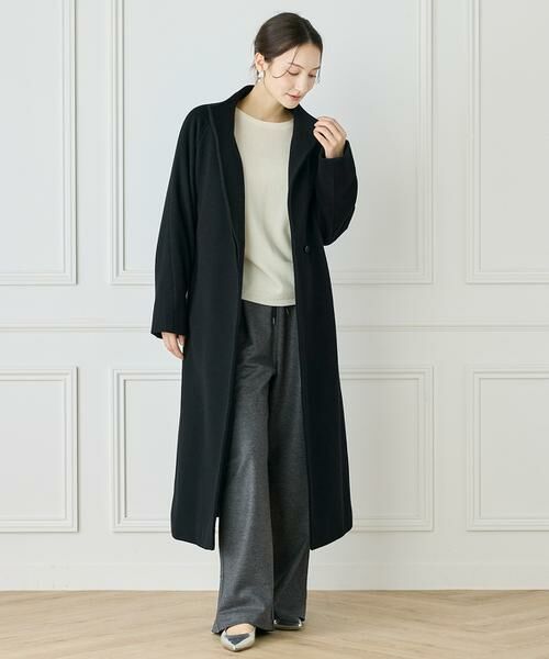 INED / イネド その他アウター | スタンドカラーラグランスリーブコート | 詳細13
