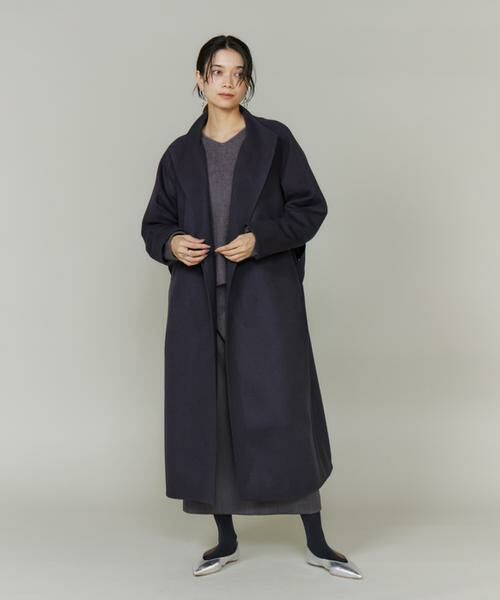 INED / イネド その他アウター | スタンドカラーラグランスリーブコート | 詳細2