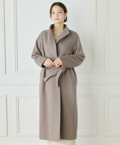 INED / イネド その他アウター | 《大きいサイズ》スタンドカラーラグランスリーブコート