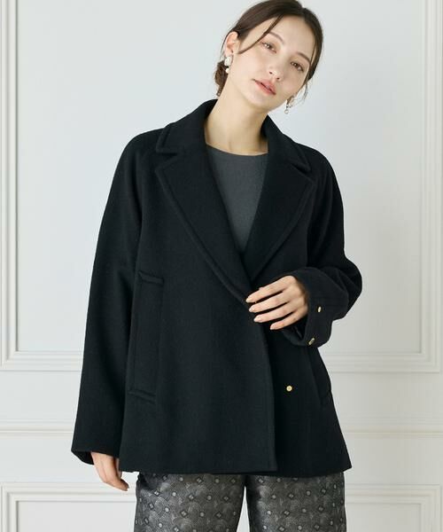 INED / イネド ピーコート | Pコート（ブラック）