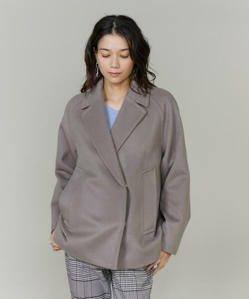 INED / イネド ピーコート | 《大きいサイズ》Pコート | 詳細15