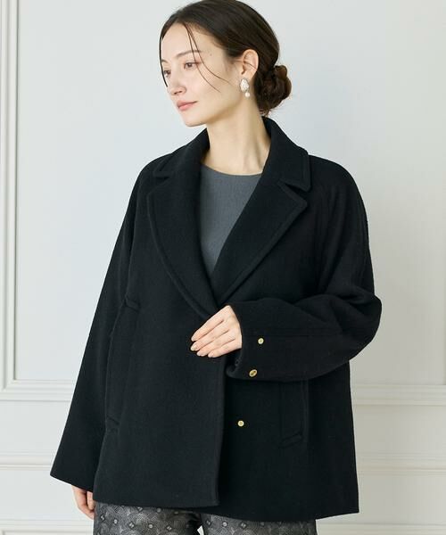 INED / イネド ピーコート | 《大きいサイズ》Pコート | 詳細5