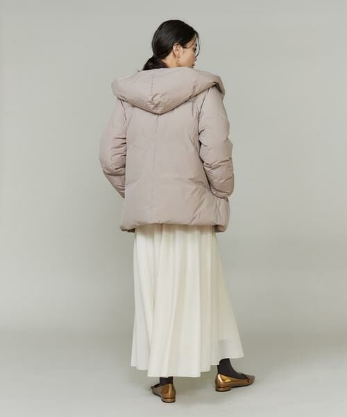 INED / イネド ダウンジャケット・ベスト | ショールカラーフードダウンコート | 詳細11