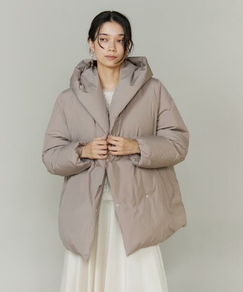 INED / イネド ダウンジャケット・ベスト | ショールカラーフードダウンコート | 詳細12