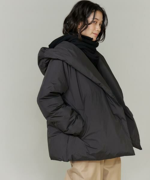 INED / イネド ダウンジャケット・ベスト | ショールカラーフードダウンコート | 詳細13