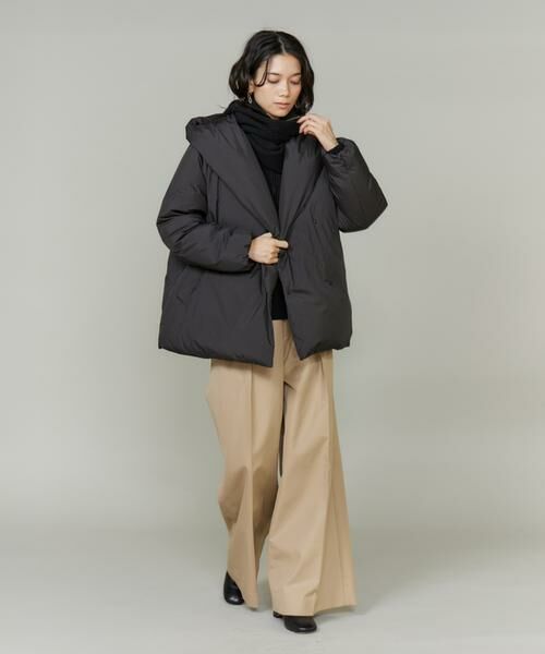 INED / イネド ダウンジャケット・ベスト | ショールカラーフードダウンコート | 詳細6