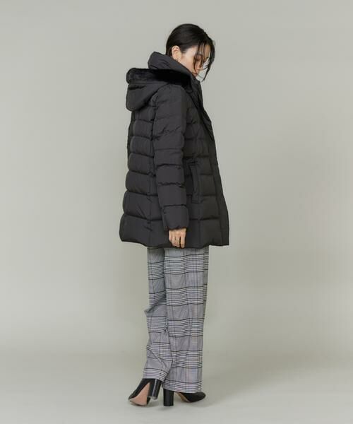 INED / イネド ダウンジャケット・ベスト | 《WEB限定》フェイクファーフードミドルダウンコート | 詳細4