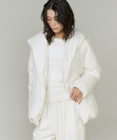 INED / イネド ダウンジャケット・ベスト | 《大きいサイズ》ショールカラーフードダウンコート