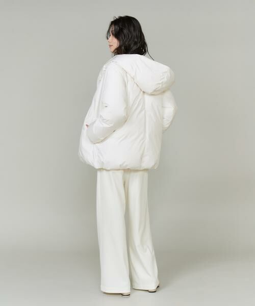 INED / イネド ダウンジャケット・ベスト | 《大きいサイズ》ショールカラーフードダウンコート | 詳細4