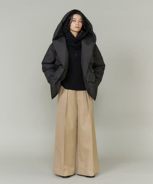 INED / イネド ダウンジャケット・ベスト | 《大きいサイズ》ショールカラーフードダウンコート | 詳細7