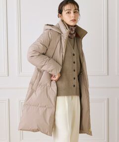 INED / イネド ダウンジャケット・ベスト | 《大きいサイズ》ロング丈 スタンドカラーダウンコート
