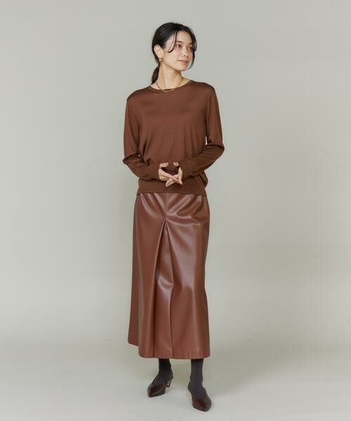 INED / イネド ニット・セーター | 《CONTESSA》シルクカシミヤクルーネックニット | 詳細3