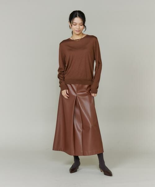 INED / イネド ニット・セーター | 《CONTESSA》シルクカシミヤクルーネックニット | 詳細4