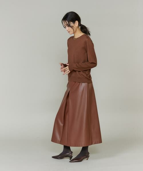 INED / イネド ニット・セーター | 《CONTESSA》シルクカシミヤクルーネックニット | 詳細5