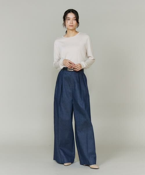 INED / イネド ニット・セーター | 《CONTESSA》シルクカシミヤクルーネックニット | 詳細7