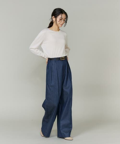 INED / イネド ニット・セーター | 《CONTESSA》シルクカシミヤクルーネックニット | 詳細8