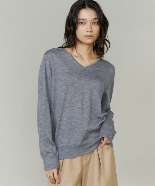 INED / イネド ニット・セーター | 《CONTESSA》シルクカシミヤVネックニット | 詳細1