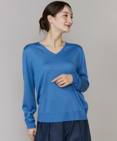 INED / イネド ニット・セーター | 《CONTESSA》シルクカシミヤVネックニット | 詳細11