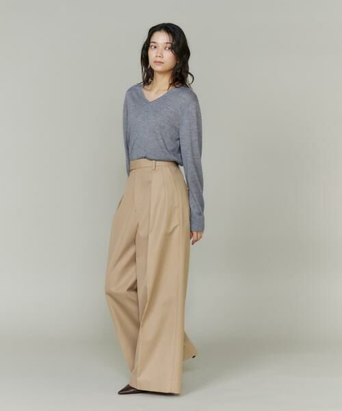 INED / イネド ニット・セーター | 《CONTESSA》シルクカシミヤVネックニット | 詳細4