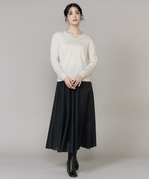 INED / イネド ニット・セーター | 《CONTESSA》シルクカシミヤVネックニット | 詳細6