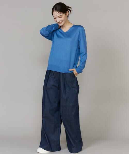 INED / イネド ニット・セーター | 《CONTESSA》シルクカシミヤVネックニット | 詳細9